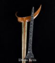 Keris Jalak  Ngore Pamor Sumur Bandung Riyokusuman