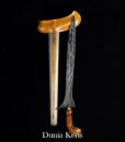Keris Jalak Nguwung Pamor Kulit Semangka Cirebon Sepuh