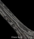 Keris Jalak Nguwung Pamor Kulit Semangka Cirebon Sepuh