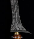 Keris Jalak Nguwung Pamor Kulit Semangka Cirebon Sepuh