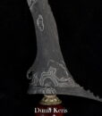Keris Carubuk Pamor Buntel Mayit Sepuh