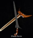 Keris jalak Mangan Lurung Adeg Wengkon