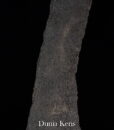 Keris Duwung Luk 3 Pamor Keleng Sepuh