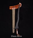 Keris Duwung Luk 3 Pamor Keleng Sepuh