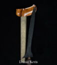Keris Patrem Brojol Pamor Keleng Doho Sepuh