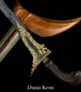 Keris Ganan Luk 5 Kinatah Emas 7 Wedana