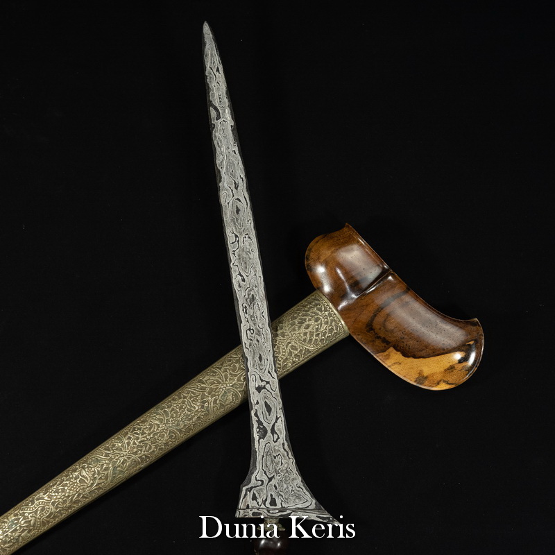 Keris Yudogati Pamor Bromo Watu Sumenent Sepuh