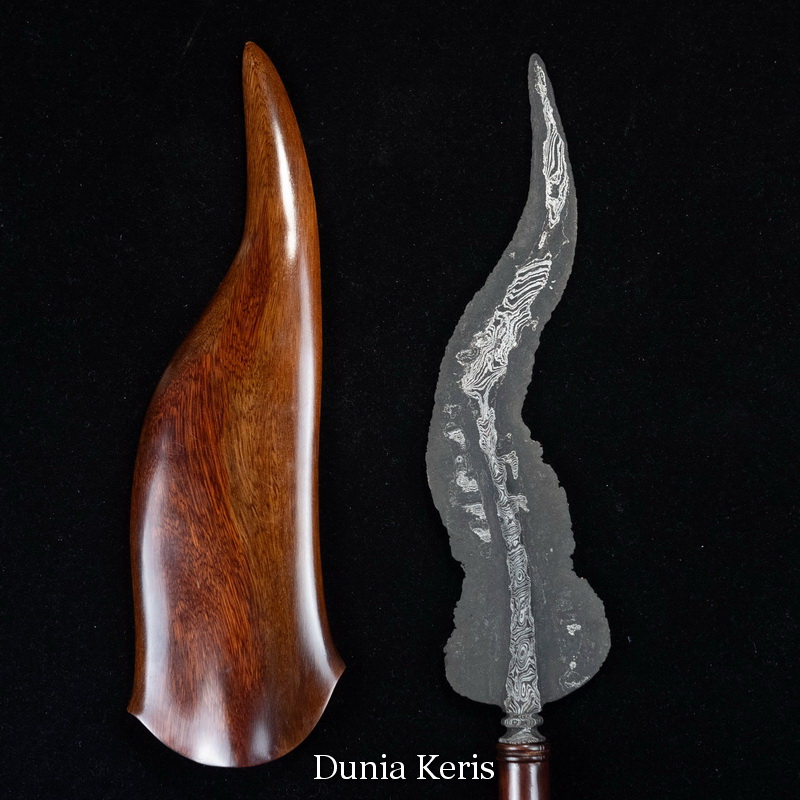 Tombak Kunthul Nglanggak Pamor Kengangga Ginubah1_resize